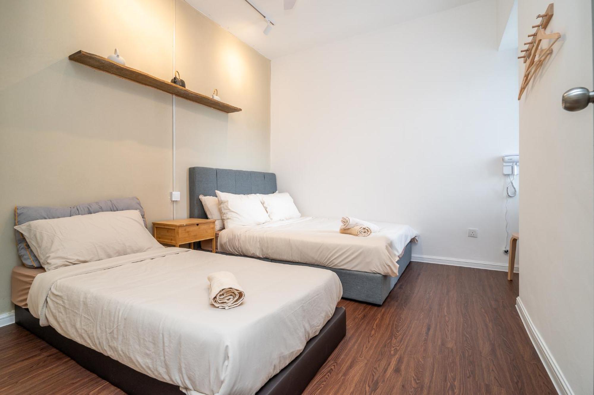 Serene Japandi Family Retreat 2-7pax &sunrise View Apartment