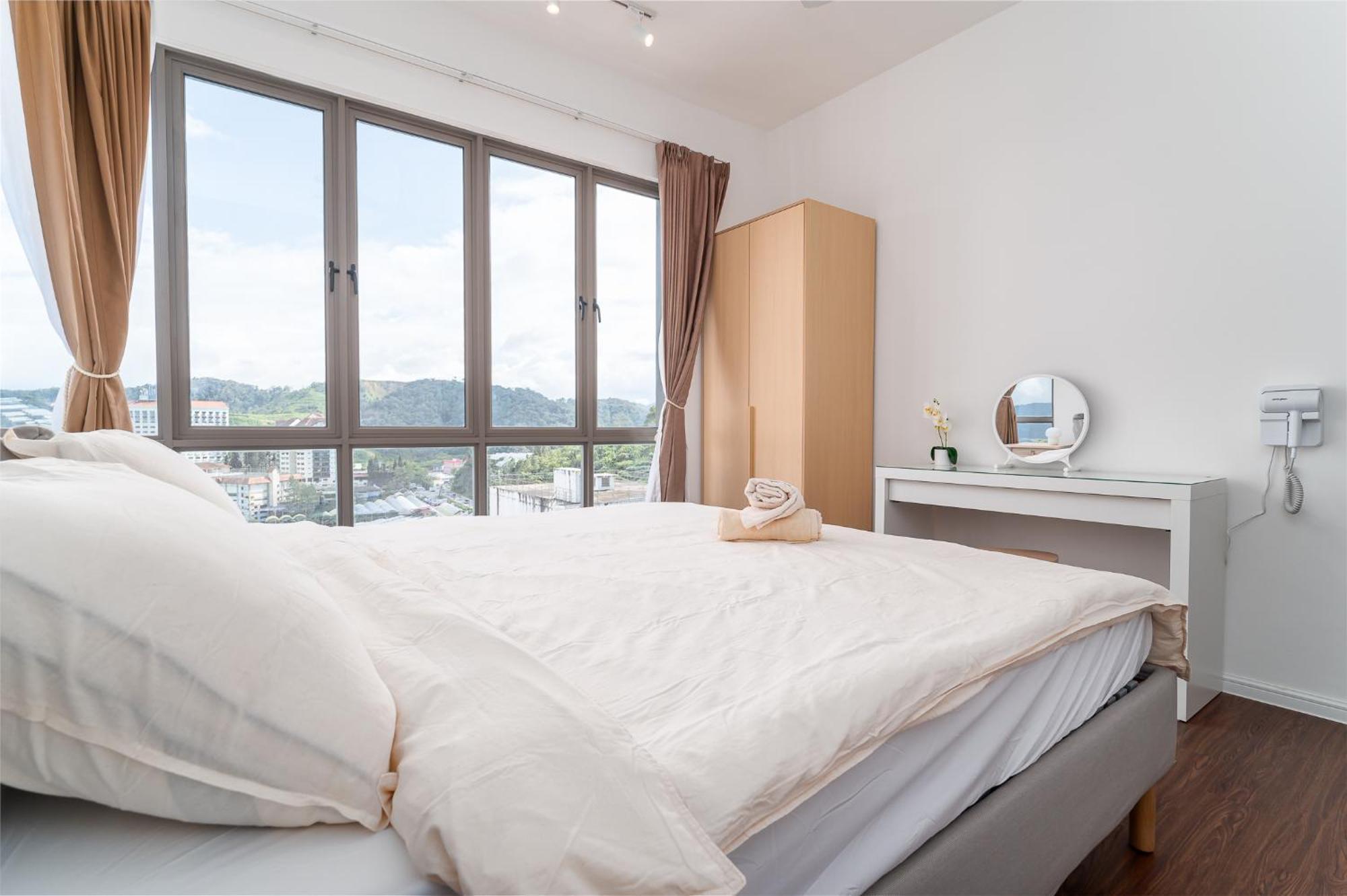 Apartment Serene Japandi Family Retreat 2-7pax &sunrise View *
