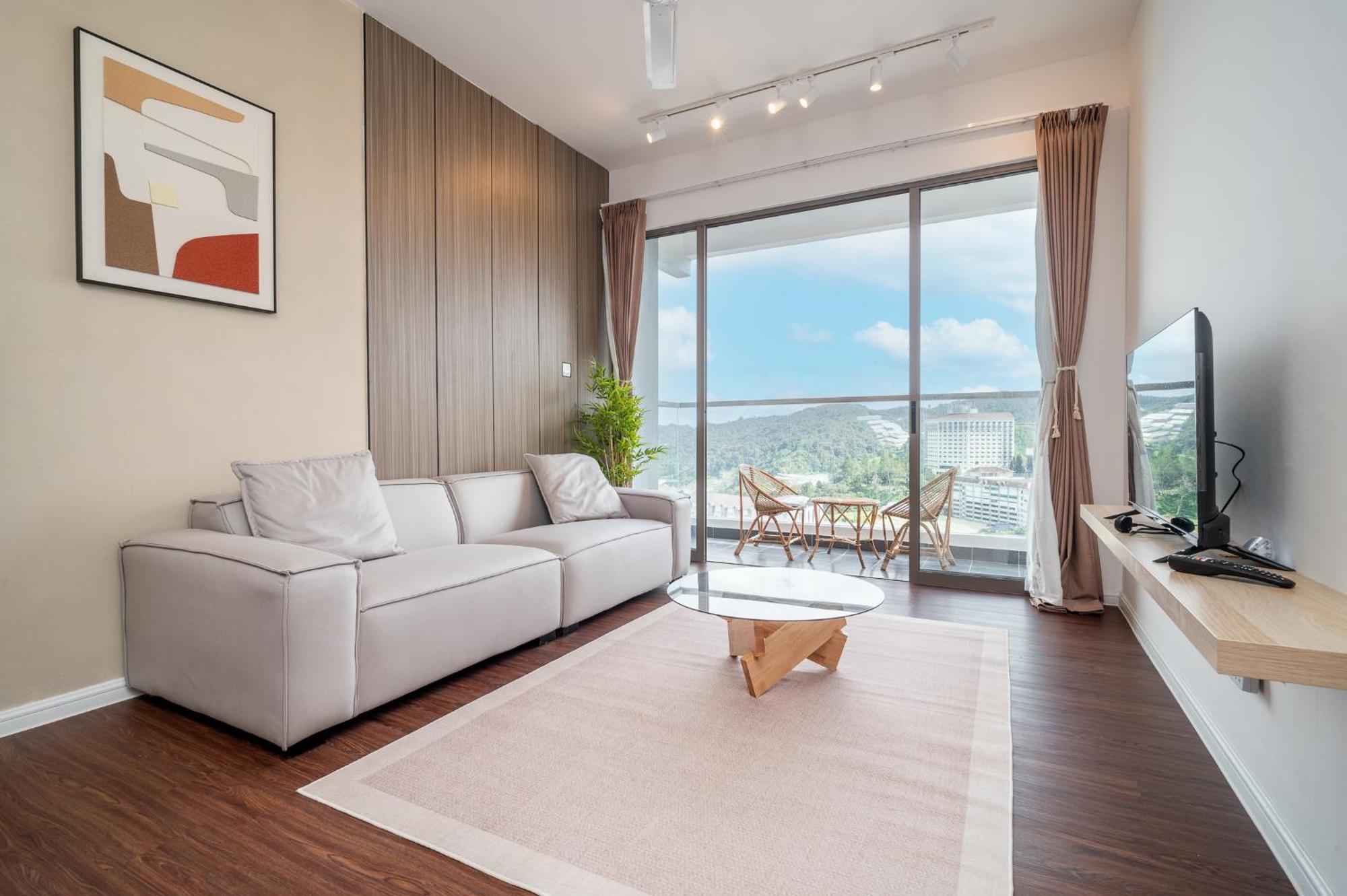 Serene Japandi Family Retreat 2-7pax &sunrise View Brinchang