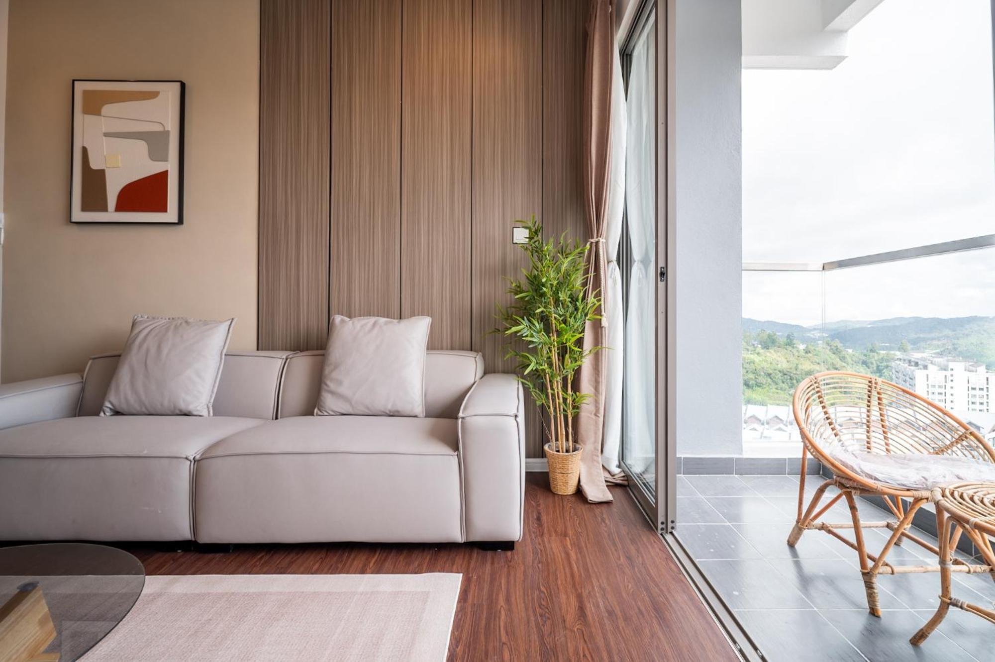 Serene Japandi Family Retreat 2-7pax &sunrise View Brinchang
